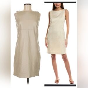 Emanuel Ungaro Cream Mini Dress